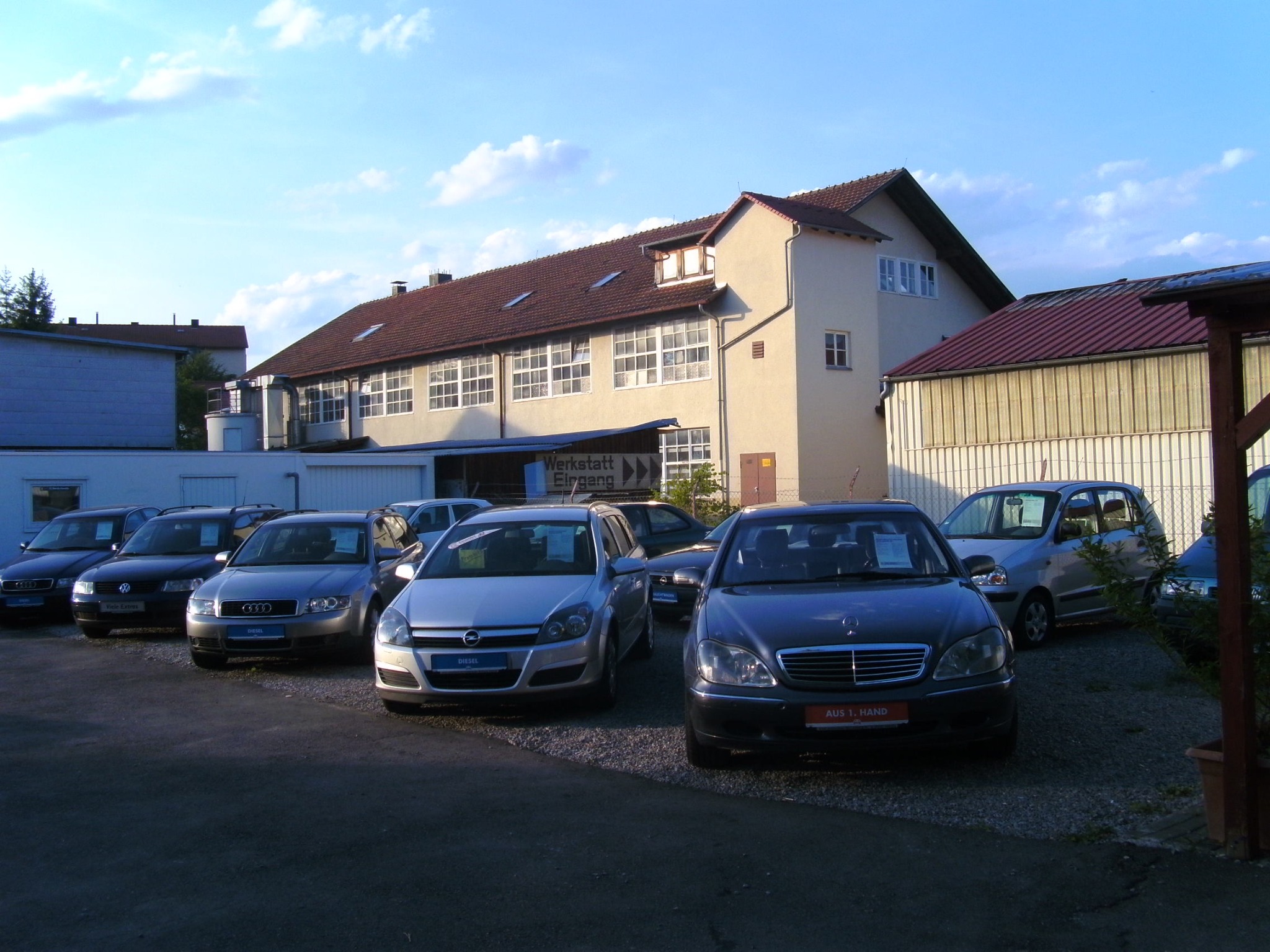 Fahrzeugbestand des Autocenter Herrenberg im Wandel der Zeit